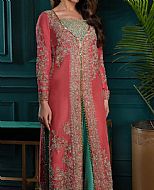 Brink Pink Chiffon Suit- Pakistani Formal Designer Dress