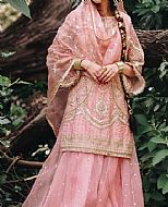 Pink Organza Suit- Pakistani Formal Designer Dress