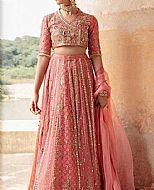 Tea Pink Chiffon Suit- Pakistani Wedding Dress