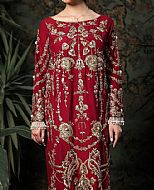 Maroon Silk Suit- Pakistani Formal Designer Dress