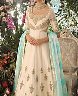 Off-white Chiffon Suit- Pakistani Bridal Dress