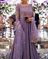 Lavender Chiffon Suit- Pakistani Party Wear Dress