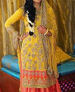 Yellow Chiffon Suit- Pakistani Wedding Dress