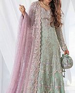 Mint Green Chiffon Suit- Pakistani Wedding Dress