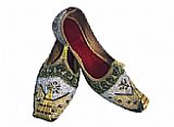 Gents Khussa- Silver/Golden- Khussa Shoes for Men