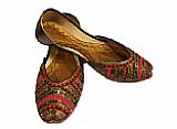 Ladies Khussa- Brown- Pakistani Khussa Shoes