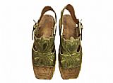 Gents Chappal - Golden- Pakistani Khussa for Men