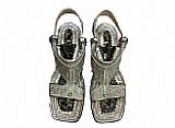 Gents Chappal- Silver- Pakistani Khussa for Men