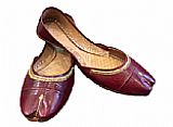 Ladies Khussa- Burgundy- Pakistani Khussa Shoes