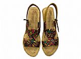 Ladies Chappal- Multicolor- Pakistani Khussa Shoes