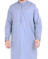 Sky Blue Men Shalwar Kameez