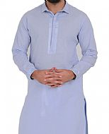 Sky Blue Men Shalwar Kameez