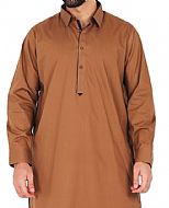 Brown Men Shalwar Kameez