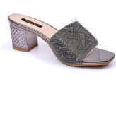 Charcoal Ladies Shoes- Pakistani Fancy Shoes