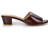 Dark Brown Ladies Shoes- Pakistani Fancy Shoes