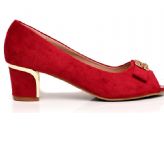 Red Ladies Shoes- Pakistani Fancy Shoes