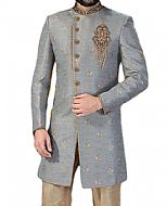 Modern Sherwani 84c- Pakistani Sherwani Suit for Groom