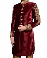 Modern Sherwani 136- Pakistani Sherwani Dress