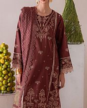 Aabyaan Redwood Viscose Suit- Pakistani Winter Dress