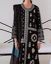 Aabyaan Black Viscose Suit- Pakistani Winter Clothing