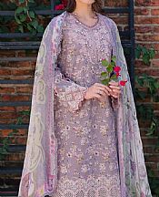Aabyaan Lavender Lawn Suit- Pakistani Lawn Dress