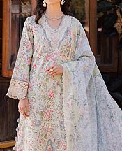 Aabyaan Light Turquoise Lawn Suit- Pakistani Designer Lawn Suits