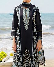 Aabyaan Black Lawn Suit- Pakistani Lawn Dress