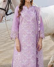 Aabyaan Lilac Lawn Suit- Pakistani Designer Lawn Suits