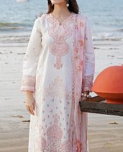 Aabyaan White Lawn Suit- Pakistani Lawn Dress