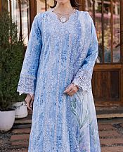 Aabyaan Cornflower Lawn Suit- Pakistani Lawn Dress