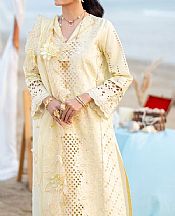 Cream Lawn Suit