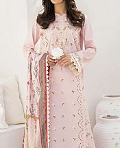 Aabyaan Light Pink Lawn Suit- Pakistani Designer Lawn Suits