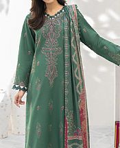 Aabyaan Mineral Green Lawn Suit- Pakistani Designer Lawn Suits