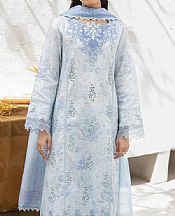 Aabyaan Pale Aqua Lawn Suit- Pakistani Lawn Dress