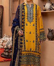 Mustard Lawn Suit- Pakistani Lawn Dress