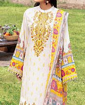 White Lawn Suit- Pakistani Lawn Dress