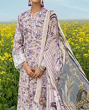 Off-white Lawn Suit- Pakistani Designer Lawn Dress