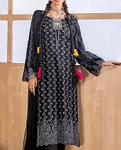 Adans Libas Black Lawn Suit- Pakistani Lawn Dress