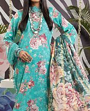 Adans Libas Aqua Lawn Suit- Pakistani Designer Lawn Suits