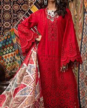 Adans Libas Scarlet Lawn Suit- Pakistani Designer Lawn Suits