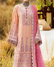 Peach Lawn Suit- Pakistani Lawn Dress