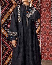Adans Libas Black Lawn Suit (2 Pcs)- Pakistani Designer Lawn Suits