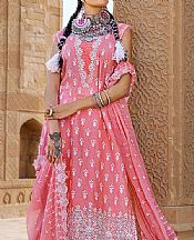 Adans Libas Daisy Pink Lawn Suit- Pakistani Lawn Dress