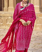 Adans Libas Hot Pink Lawn Suit- Pakistani Designer Lawn Suits