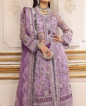 Lavender Net Suit- Pakistani Chiffon Dress
