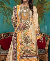 Off-white Linen Suit- Pakistani Winter Dress