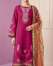 Hot Pink Lawn Suit