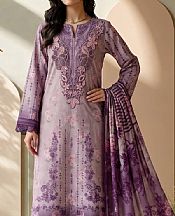 Adans Libas Lavender Lawn Suit- Pakistani Designer Lawn Suits