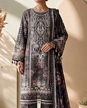 Adans Libas Grey Lawn Suit- Pakistani Lawn Dress