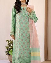 Adans Libas Mint Green Lawn Suit- Pakistani Lawn Dress